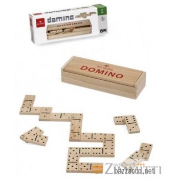 DOMINO IN LEGNO CON SCATOLA...