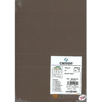 CARTONCINO A4 MARRONE 185GR...