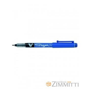 PENNA PILOT V SIGN PEN BLU...