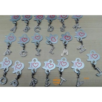 CHARM CON LETTERA J