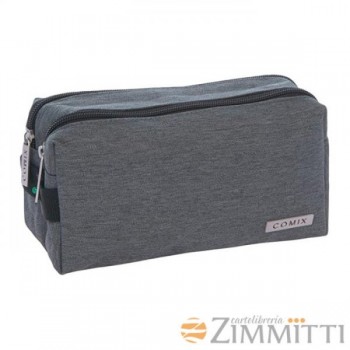 ASTUCCIO 2 ZIP GRIGIO...