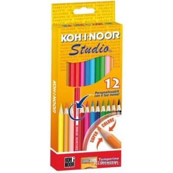COLORI A MATITA DA 12PZ +...