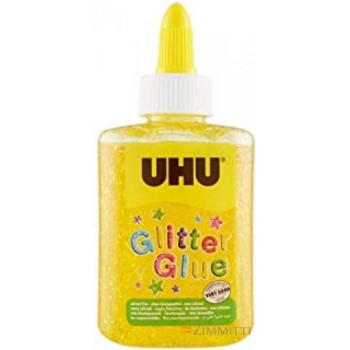 COLLA GLITTER GIALLO UHU...