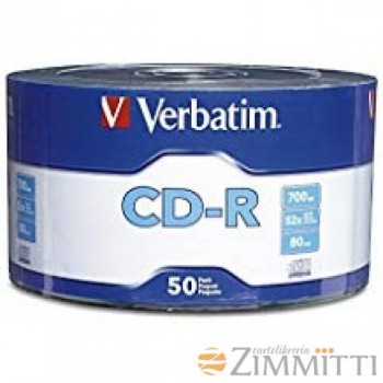 CD-R 52x 700MB VERBATIM...