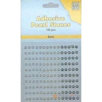 PERLE ADESIVE 4 MM BIANCO...