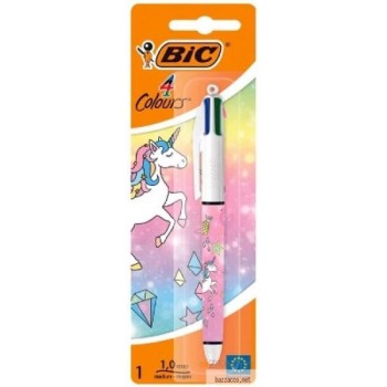 PENNA BIC 4 COLORI UNICORNO...
