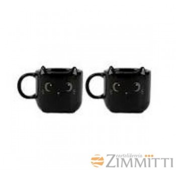 TAZZINE DA CAFFE' BLACK CAT...