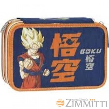 ASTUCCIO A 3 ZIP DRAGONBALL...