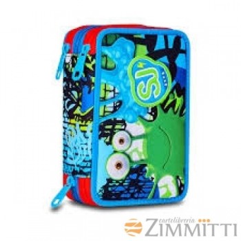 ASTUCCIO A 3 ZIP SJ GANG...