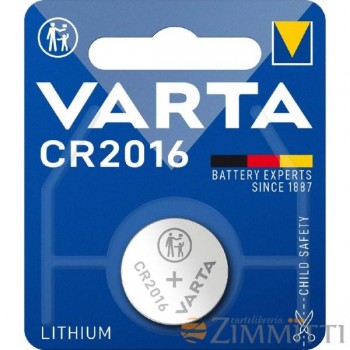 BATTERIE VARTA CR 2016 3V...
