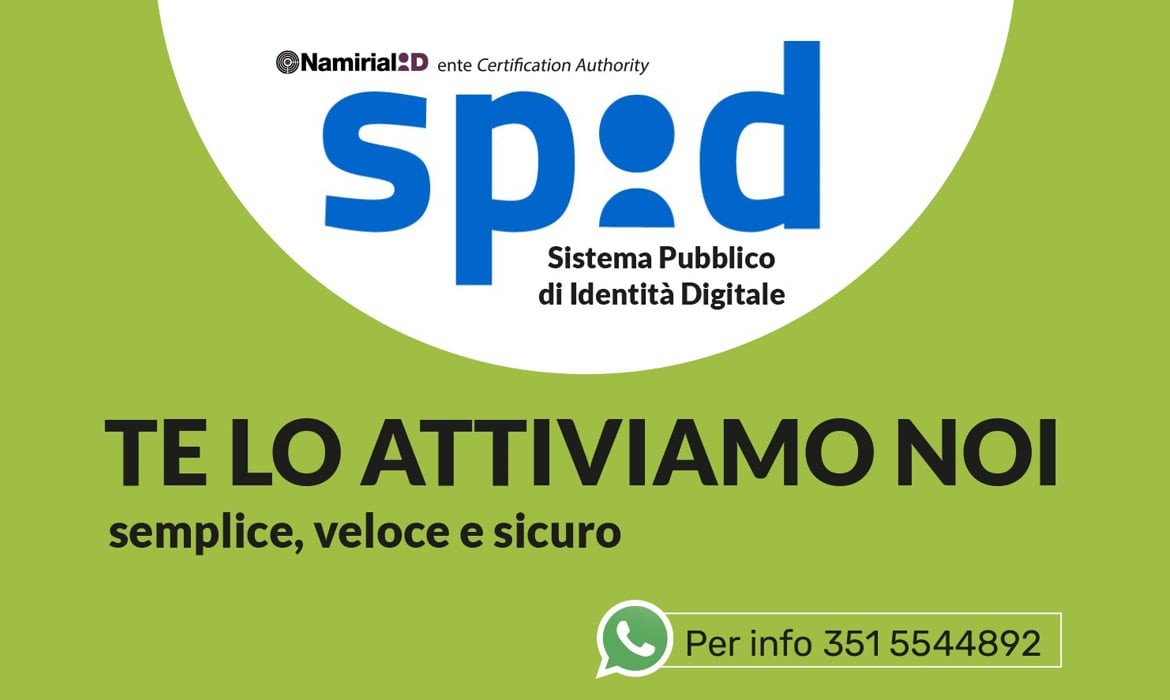 Attiva il tuo SPID da Cartoleria Zimmitti